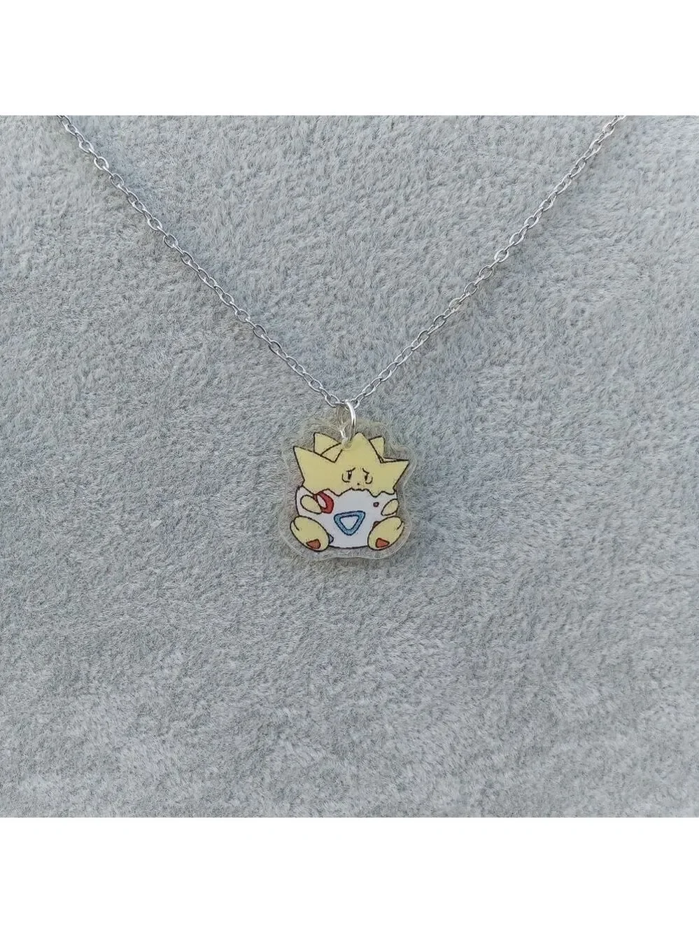 2/$10 Pokemon Cute Togepi Pendant Necklace - Picture 2 of 3